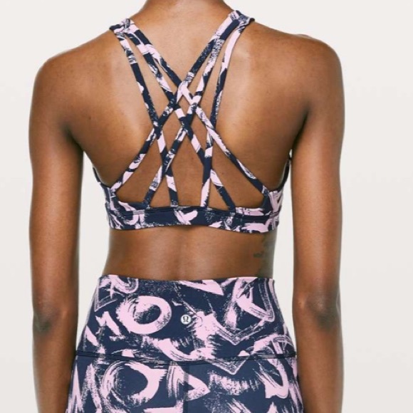 Lululemon Free To Be Serene Bra High Neck size 4 - Picture 5 of 6